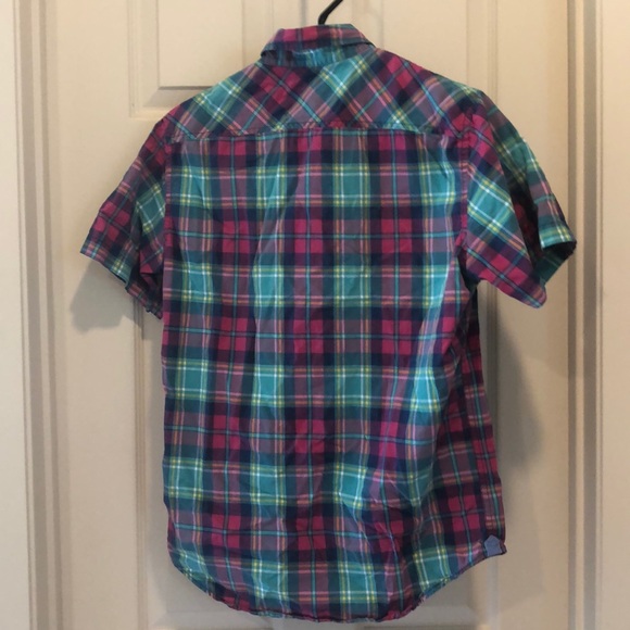 American Eagle Plaid Button Down - Picture 2 of 3